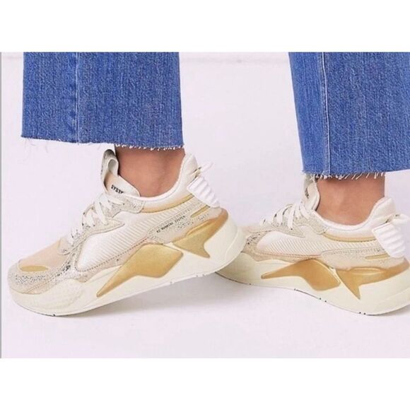 Puma RS-X running system shimmer glimmer chunky sneaker size 9 - Picture 2 of 13